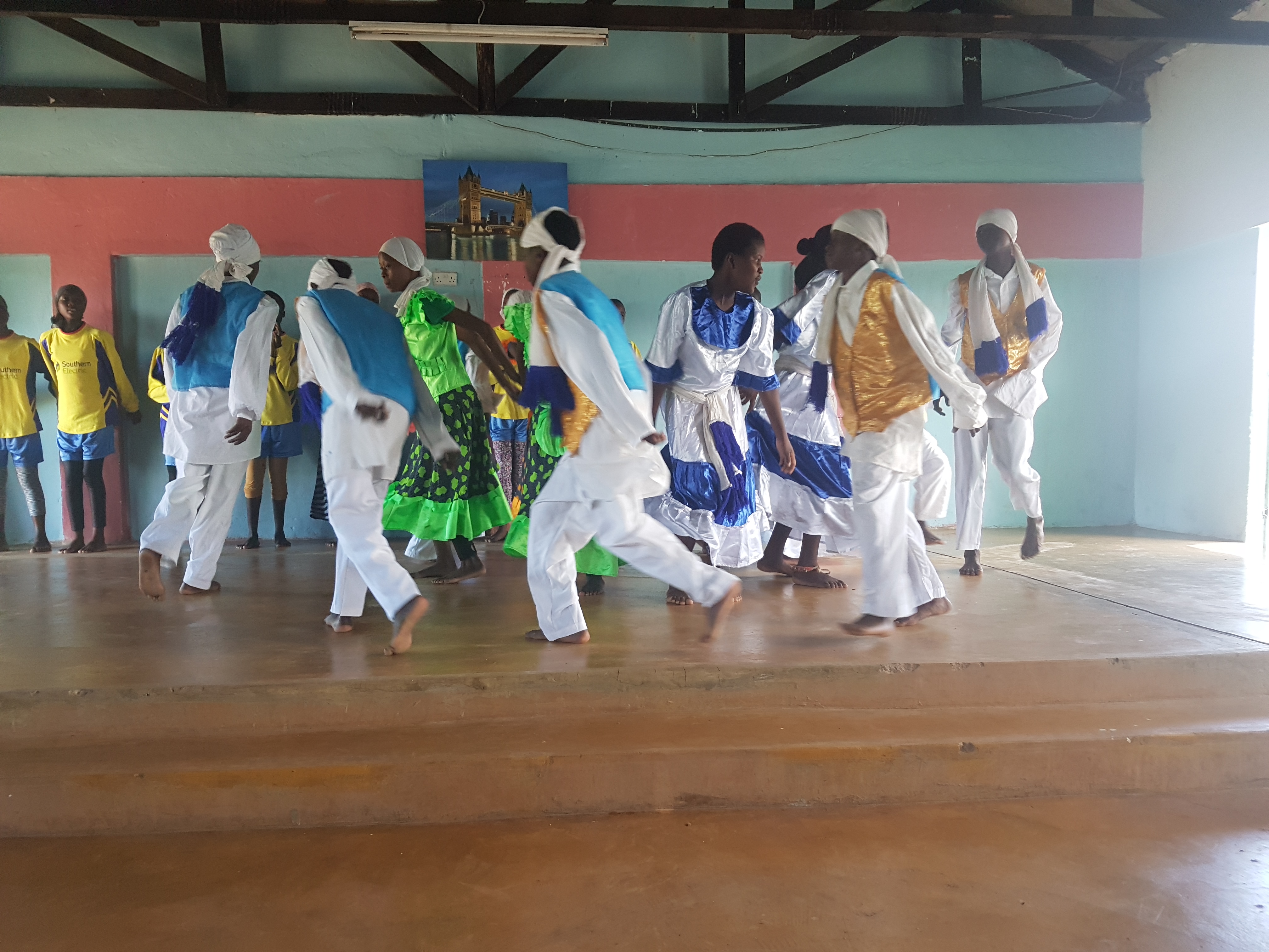 Traditional Song and dance performed by the kids at Wind of Hope